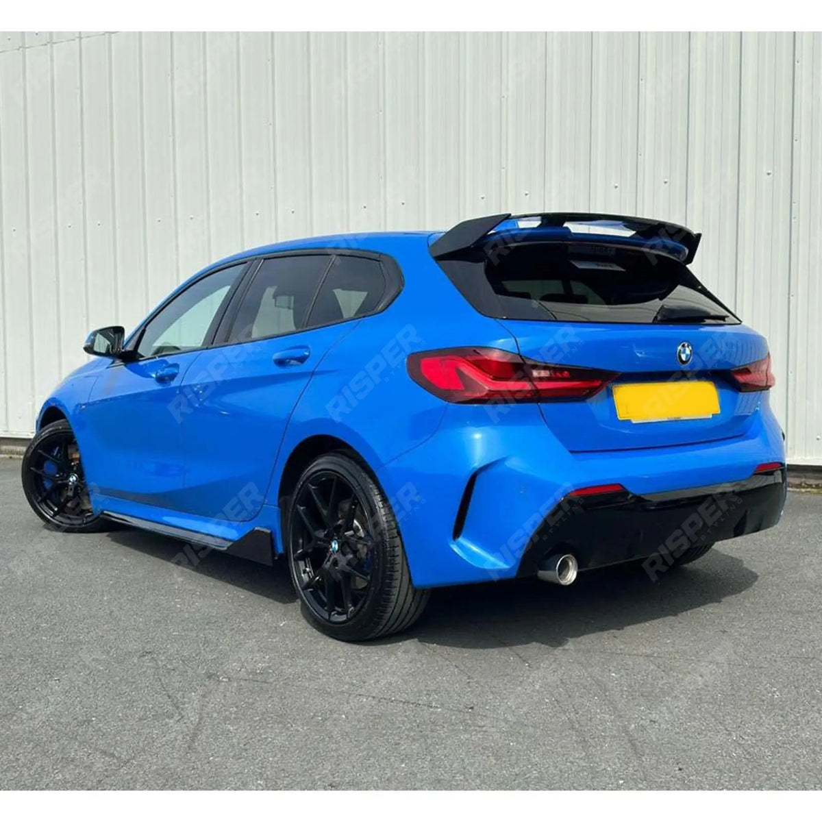Side Skirt Splitters In Gloss Black For BMW 1 Series M Sport F40 2018-2024