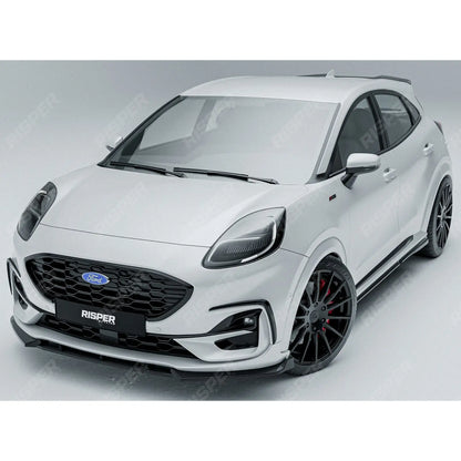 Side Skirt Splitters In Gloss Black For Ford Puma ST Line & ST Line X 2019+