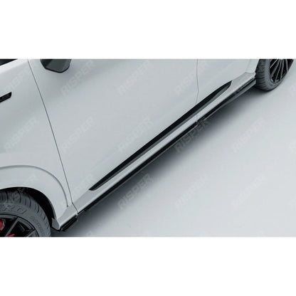 Side Skirt Splitters In Gloss Black For Ford Puma ST Line & ST Line X 2019+