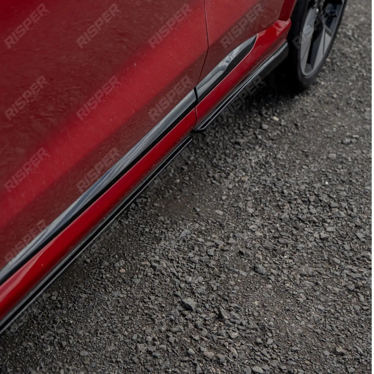 Side Skirt Splitters In Gloss Black For Ford Puma ST Line & ST Line X 2019+