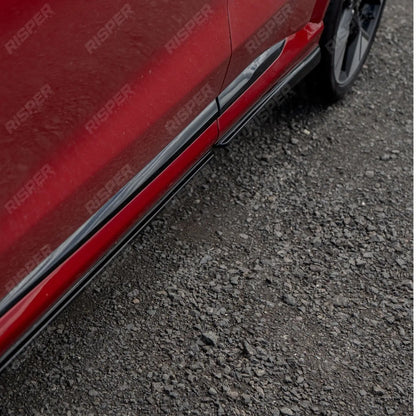 Side Skirt Splitters In Gloss Black For Ford Puma ST Line & ST Line X 2019+
