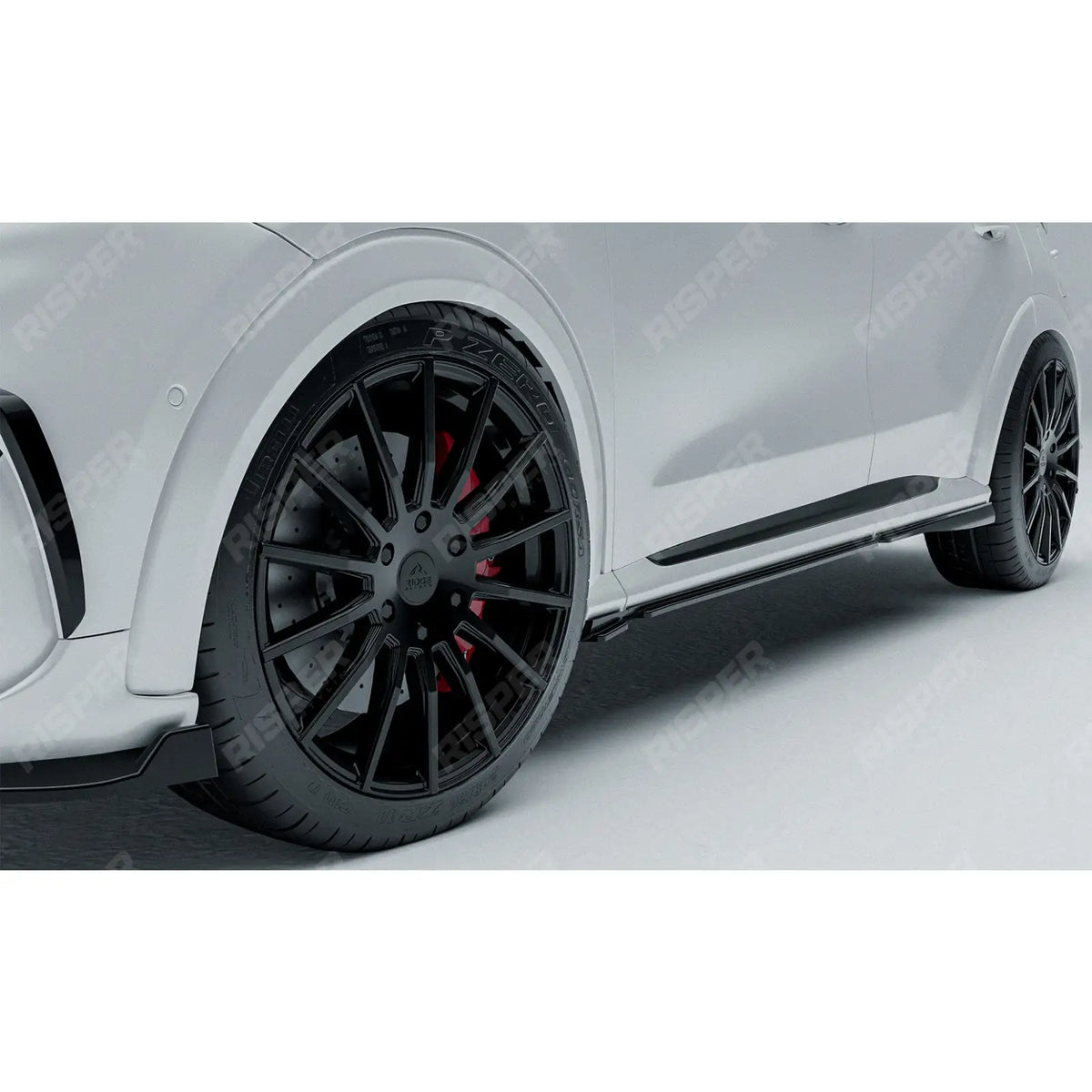 Side Skirt Splitters In Gloss Black For Ford Puma ST Line & ST Line X 2019+