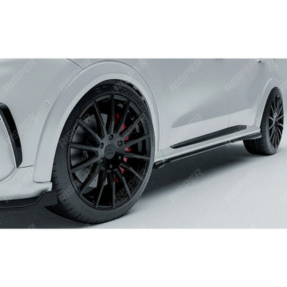 Side Skirt Splitters In Gloss Black For Ford Puma ST Line & ST Line X 2019+