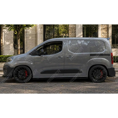 Side Skirt Splitters in Gloss Black For Peugeot Partner / Citroen Berlingo 2023+