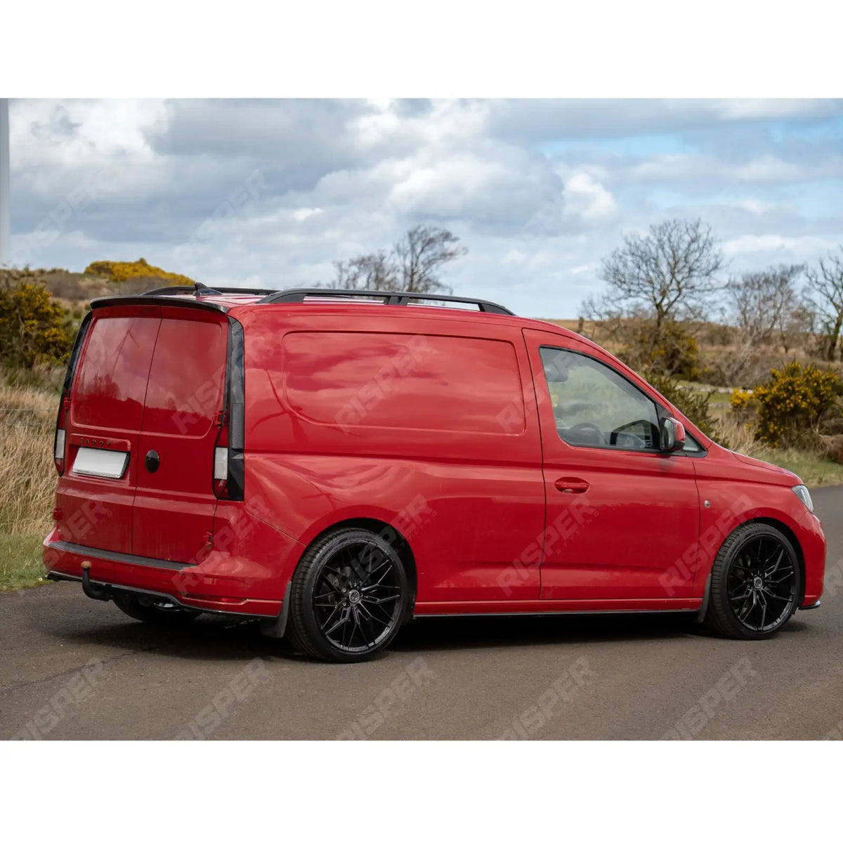 Side Skirt Splitters In Gloss Black For Volkswagen Caddy MK5 2021+