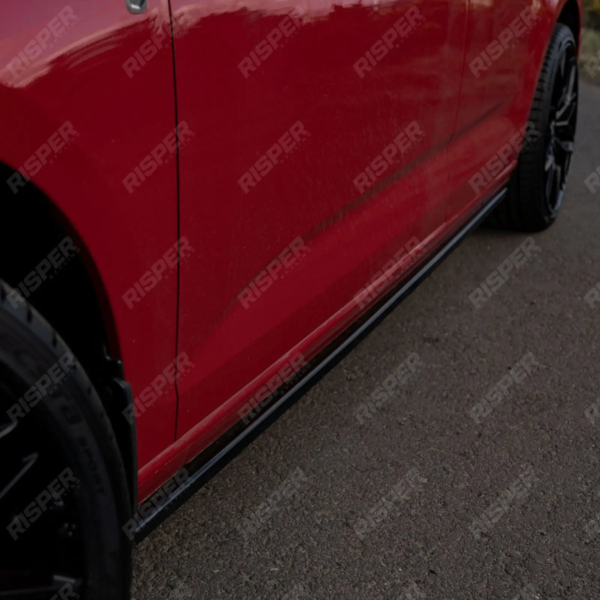 Side Skirt Splitters In Gloss Black For Volkswagen Caddy MK5 2021+