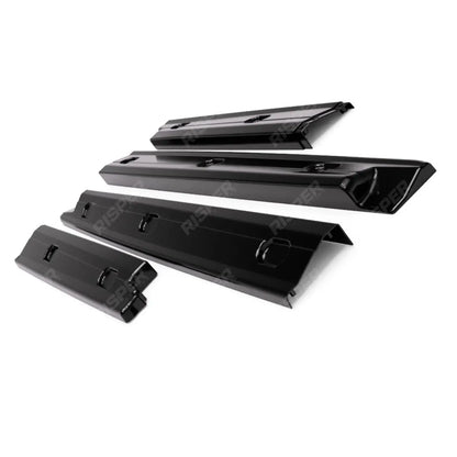 Side Skirt Splitters In Gloss Black For Volkswagen Caddy MK5 2021+