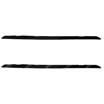 Side Skirt Splitters In Matt Black For BMW 2 Series F22 2014-2021