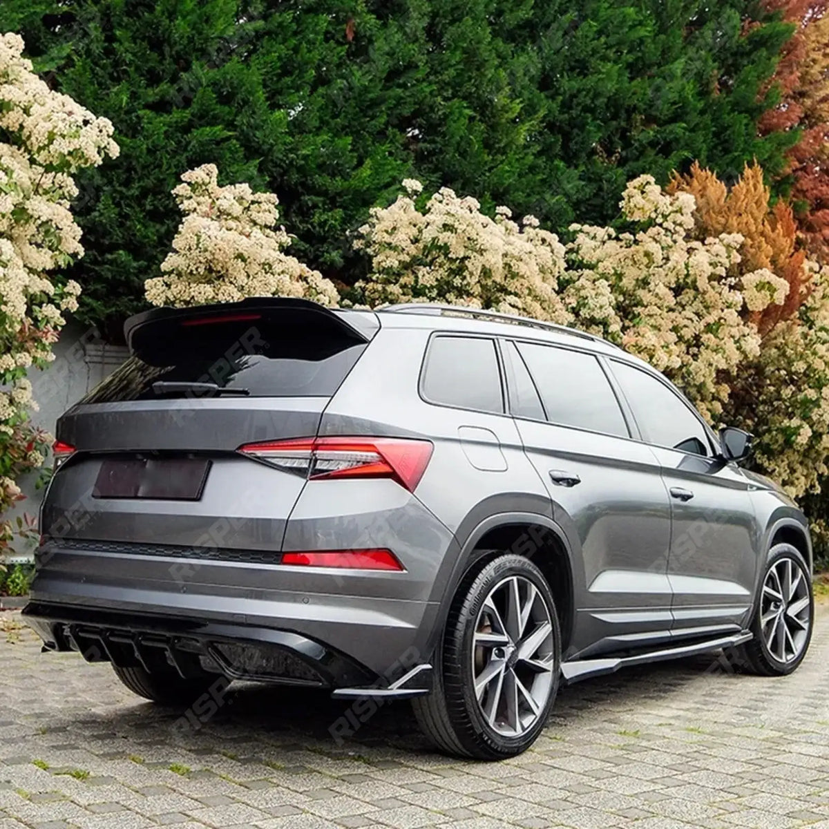 Side Skirts (2 Pcs) For Skoda Kodiaq Sportline Mk1 Facelift 2021-2023