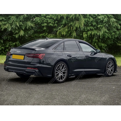 Side Skirts (2PCS) For Audi S6 C8 (Sedan-Avant) 2019+ / Audi A6 C8 S-Line (Sedan-Avant) 2019+