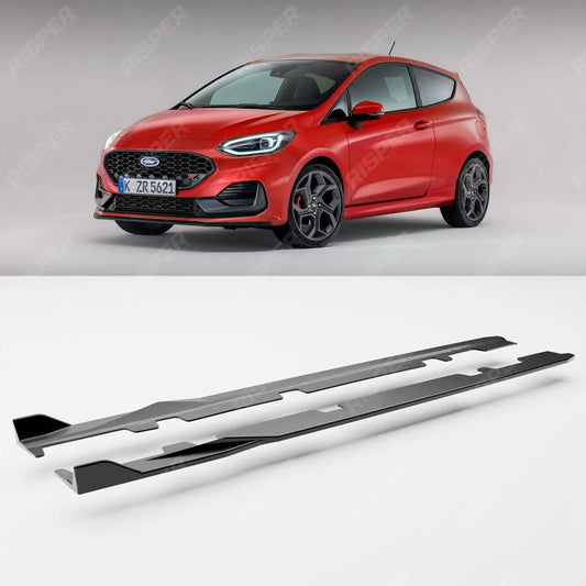 Side Skirts (2PCS) For Ford Fiesta ST MK8 2018+ / Fiesta ST-Line MK8 2017
