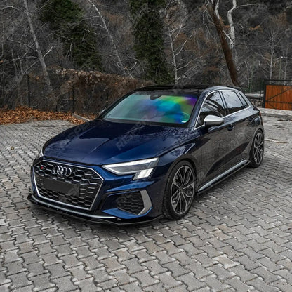 Side Skirts In Gloss Black (2 Pcs) For Audi S3 8Y 2020+ - Audi A3 S-Line 8Y 2020+