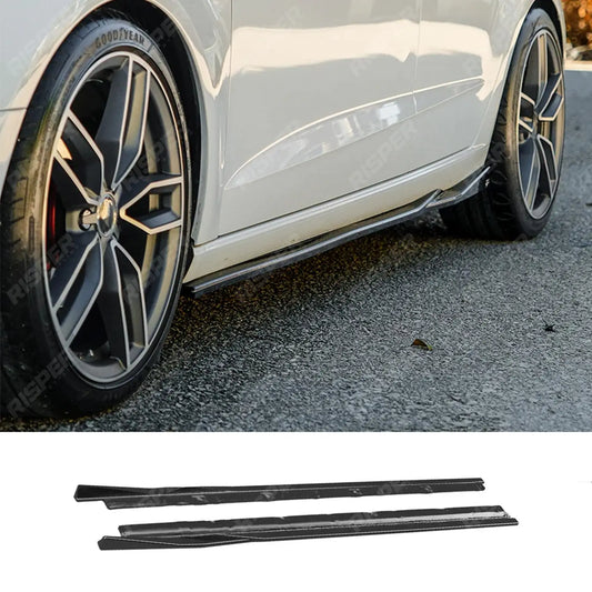 Side Skirts in Gloss Black For Audi A3 8v Sportback  2013-2016