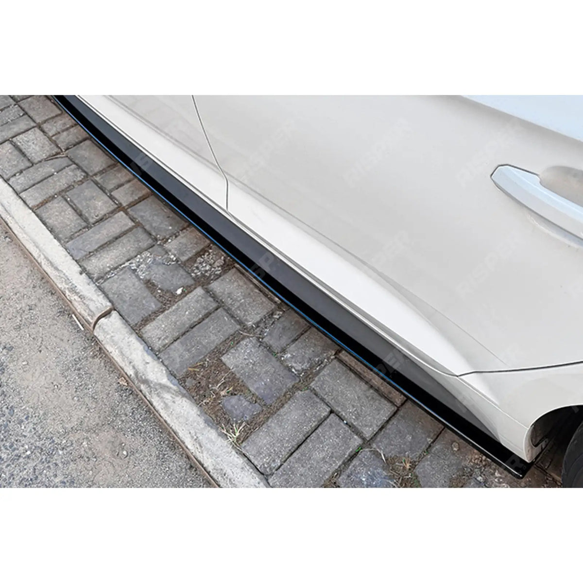 Side Skirts in Gloss Black for Audi A5 S5 F5 Pre Facelift 2017-2020 S LINE