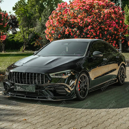 Side Skirts in Gloss Black For Mercedes Cla45 C118 2019-2023