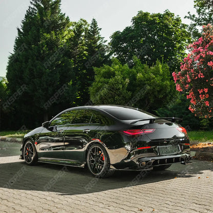 Side Skirts in Gloss Black For Mercedes Cla45 C118 2019-2023