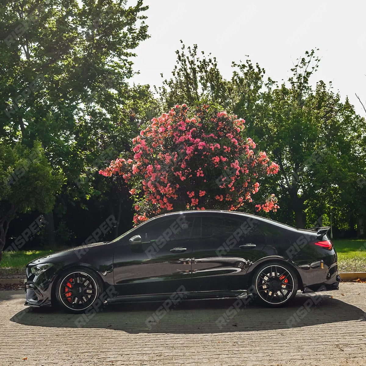 Side Skirts in Gloss Black For Mercedes Cla45 C118 2019-2023