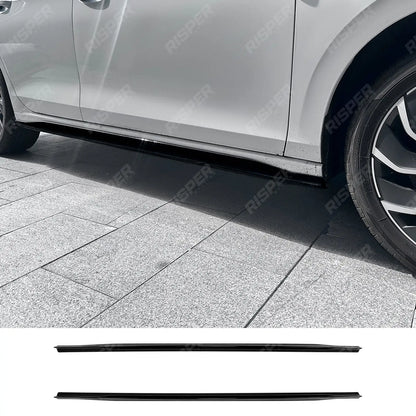 Side Skirts in Gloss Black For Vw Golf Mk8 2020 on