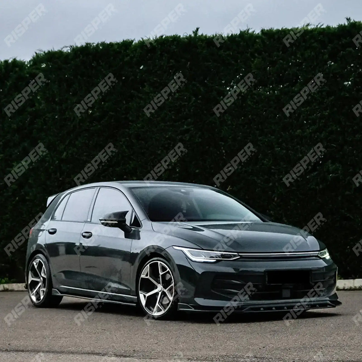Side Skirts in Gloss Black For Vw Golf Mk8 Life / Match / Style 2019 on