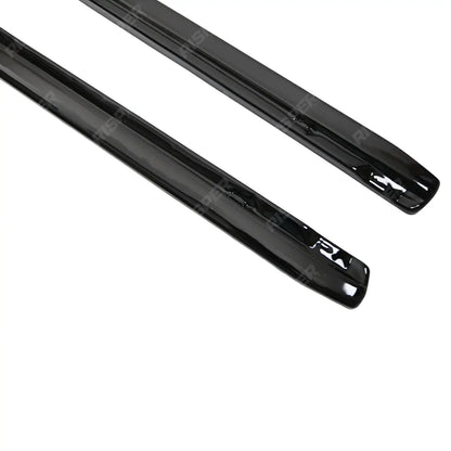 Side Skirts Set In Gloss Black For Audi A4 B9 Facelift 2019-2024