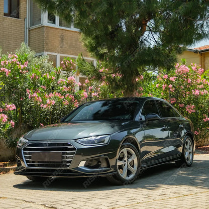 Side Skirts Set In Gloss Black For Audi A4 B9 Facelift 2019-2024
