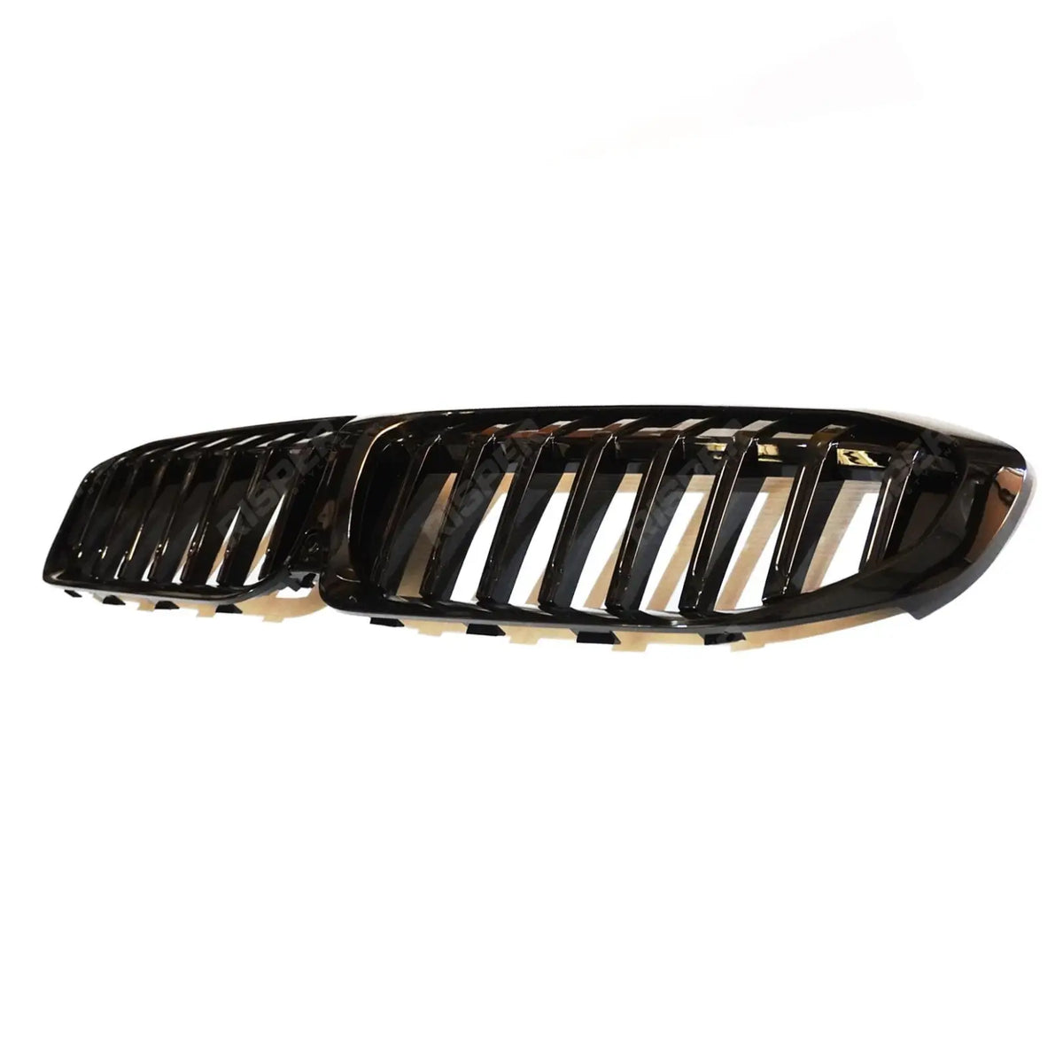 Solid Slat Front Grill In Gloss Black For BMW 3 Series G20/G21 2018-2021 (Pre-LCI)