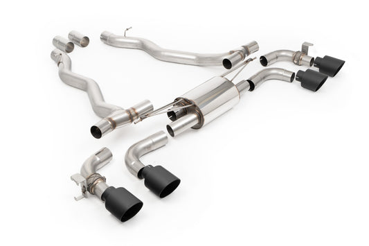 BMW M5 G90/G99 (UK/EU Spec) - Axle Back with Cerakote Black Tips