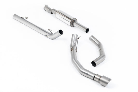 Ford F150 5.0 V8 Supercrew - Road+ Cat-Back with Single Brushed Titanium Tip