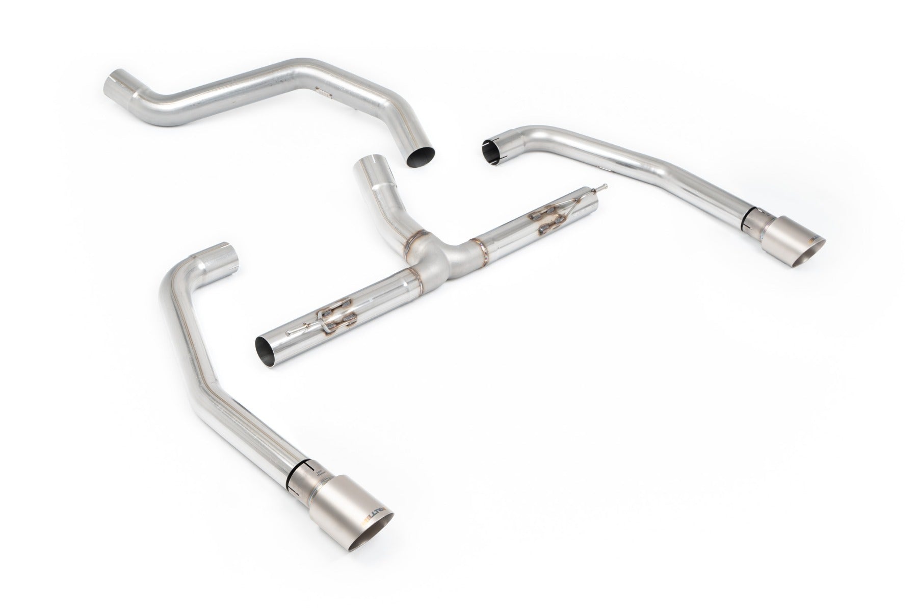 Ineos Quartermaster - Non Resonated (Louder) Particulate Filter Back with Brushed Titanium Tips
