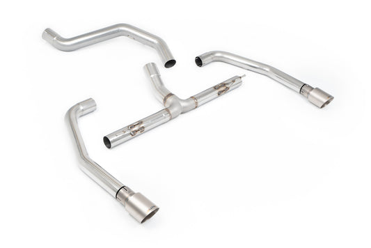 Ineos Quartermaster - Non Resonated (Louder) Particulate Filter Back with Brushed Titanium Tips