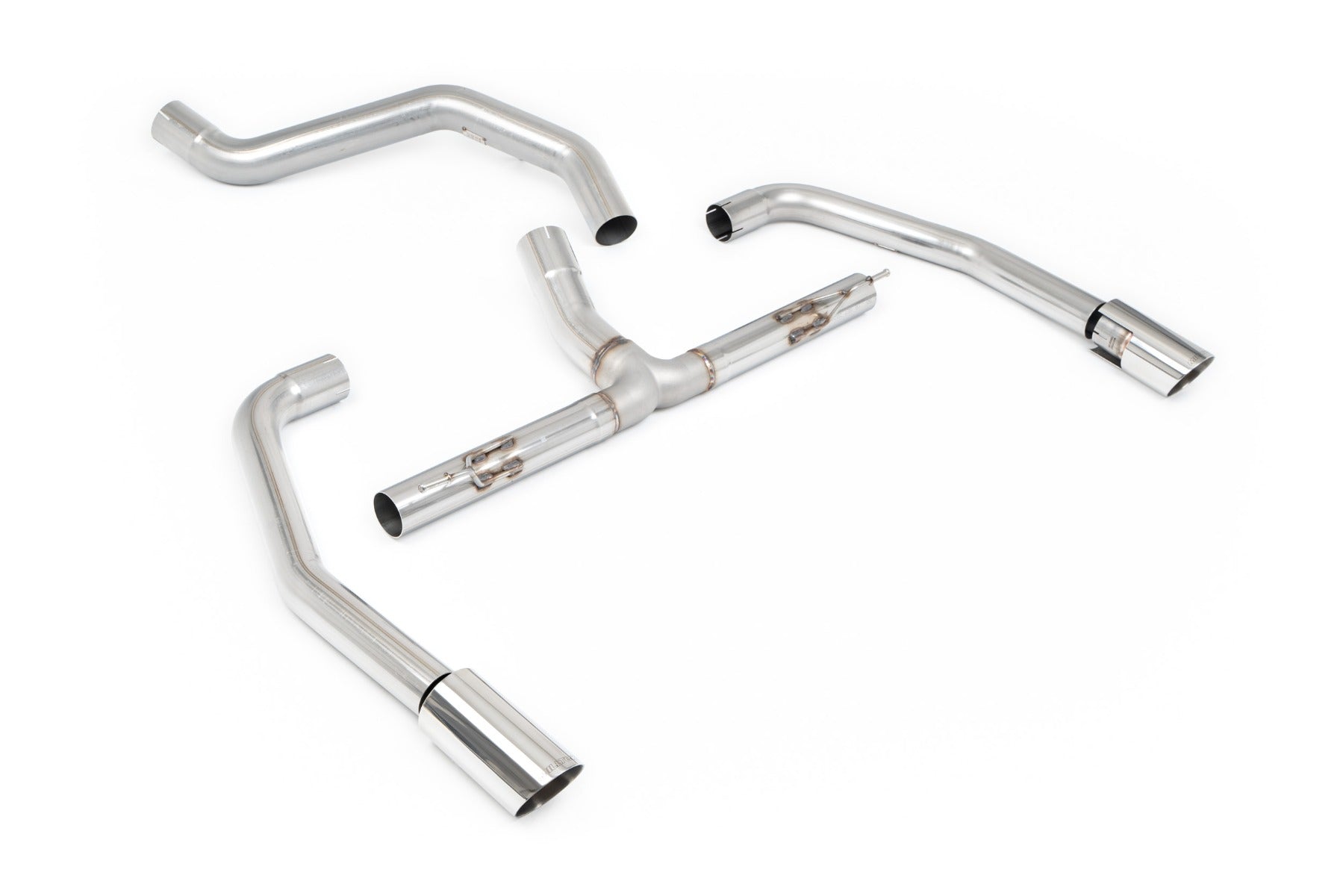 Ineos Quartermaster - Non Resonated (Louder) Particulate Filter Back with Premium Polished Tips (Hidden Clamps)