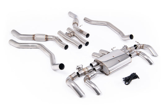 Range Rover Vogue L460 P530 (SWB) V8 NC11 Engine - Valved Cat / OPF Back System with Downturns to OE Rear Bumper