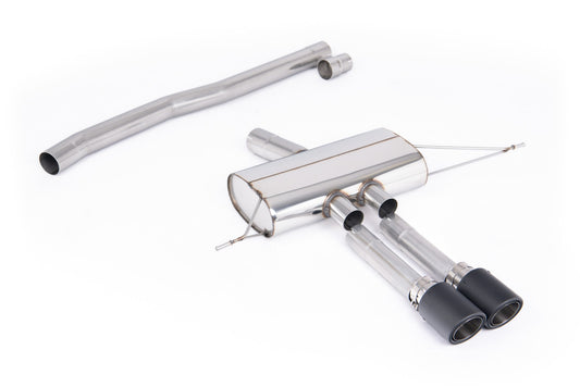 Non-Resonated (louder) OPF/GPF Back System for Milltek Design Diffuser only with Carbon Tips