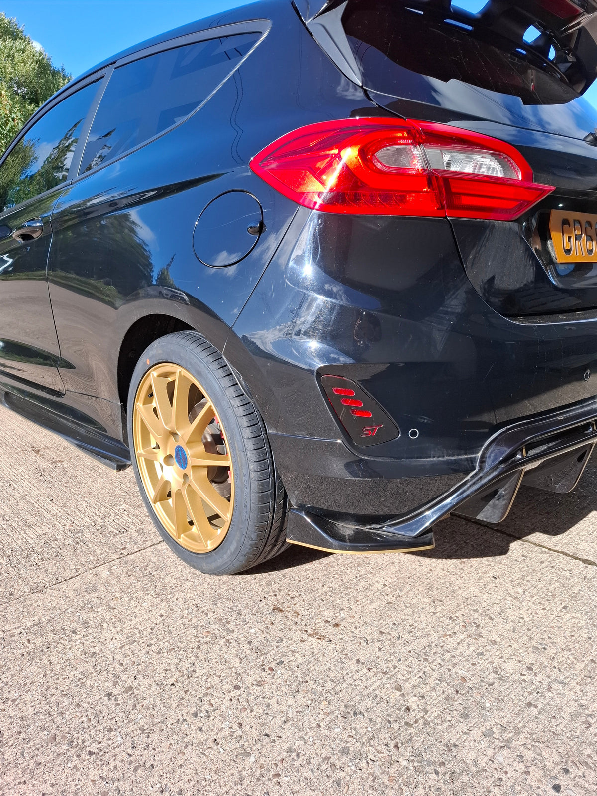 CEUK Rear Bumper Fog/Reflector Guards - MK8 & MK8.5 Fiesta (All Models)