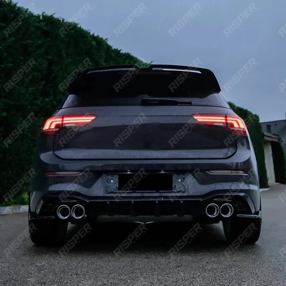 Standard Complete Body Kit in Gloss Black For Vw Golf Mk8 Life / Match / Style 2019-2024