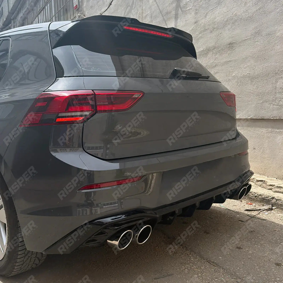 Standard Complete Body Kit in Gloss Black For Vw Golf Mk8 Life / Match / Style 2019-2024