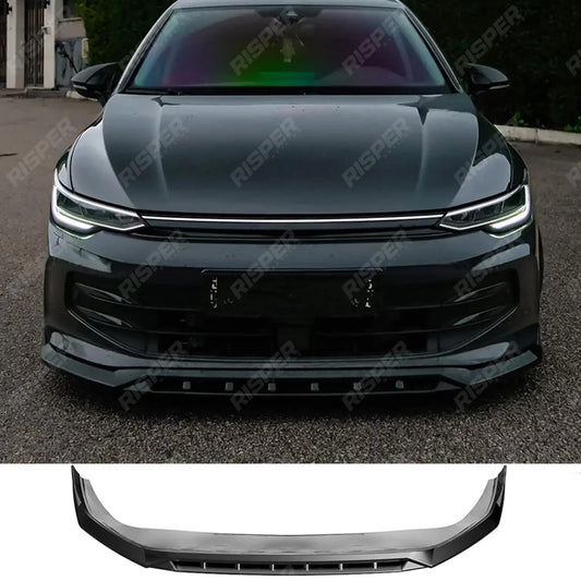 Standard Front Splitter in Gloss Black For Vw Golf Mk8 Facelift Life / Match / Style 2024 on