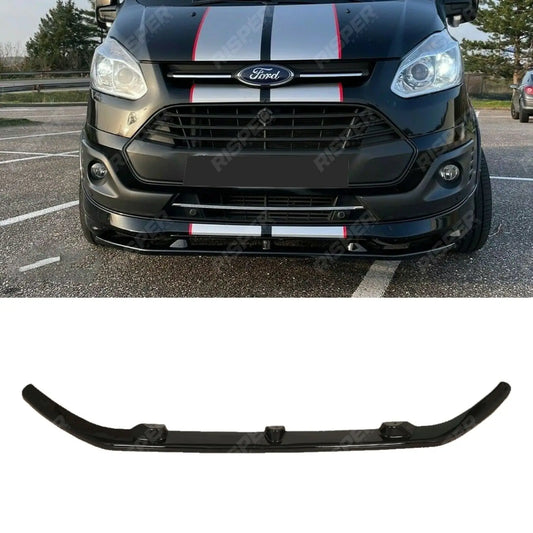 STX Front Sportline Splitter For Ford Transit Custom Sport 2012 - 2022