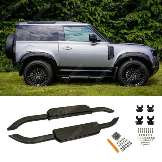 STX Style Running Boards For Land Rover Defender 90 L663 2020 On