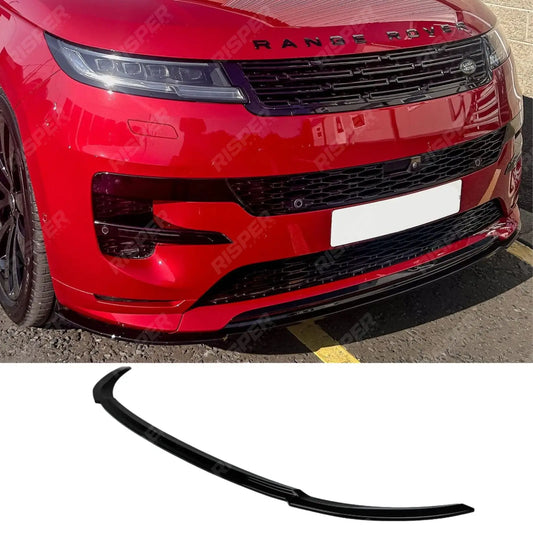 SV Style 3pc Front Splitter Lip In Gloss Black For Range Rover Sport L461 2023+
