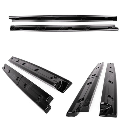 SWB Gloss Black Side Skirt Splitters For Ford Transit Connect 2024+