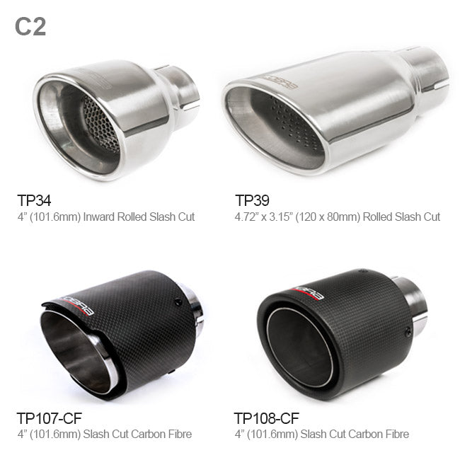 Cobra Sport Vauxhall Corsa E 1.0 Turbo (15-19) Rear Box Section Performance Exhaust - TMC Motorsport