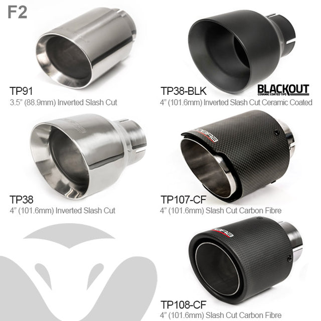 Cobra Sport Mini (Mk3) Cooper S (F56 LCI) Facelift 3" Valved GPF Back Performance Exhaust - TMC Motorsport