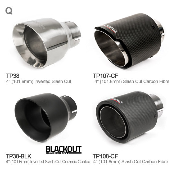 Cobra Sport BMW M440i (G22) (22>) (UK/EU) Valved Quad Exit GPF/PPF Back Performance Exhaust - TMC Motorsport