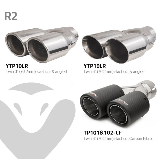 Cobra Sport Ford Focus ST-Line 1.0L 125PS (Mk4) Venom Quad Exit Rear Performance Exhaust - TMC Motorsport