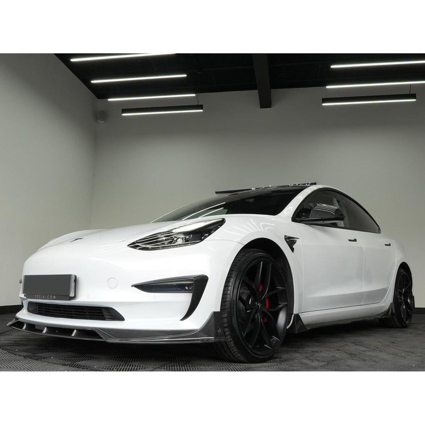 Tesla Model 3 2018 - 2023 Fast Aero Body Kit In Carbon Look - TMC Motorsport