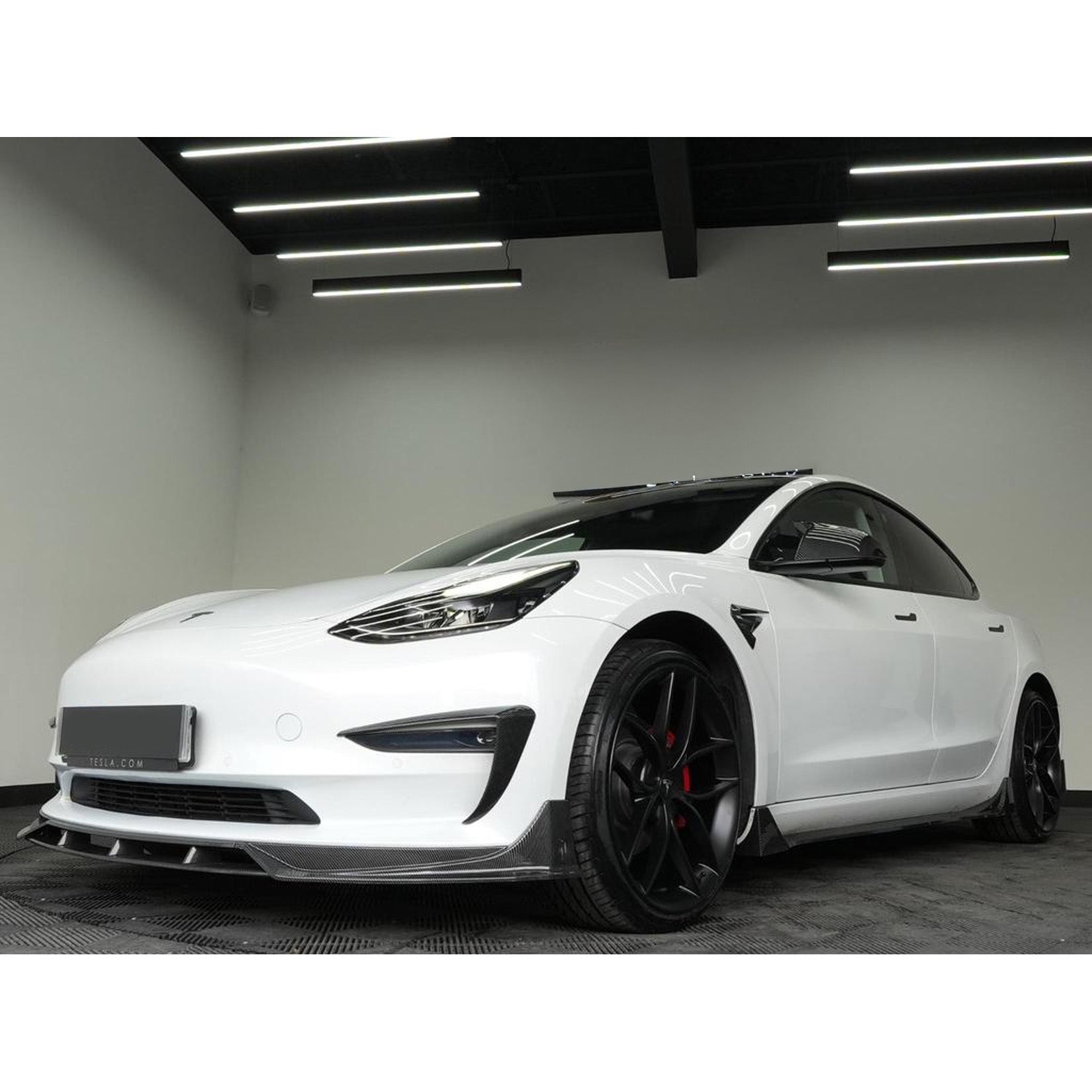 Tesla Model 3 2018 - 2023 Fast Aero Body Kit In Carbon Look - TMC Motorsport