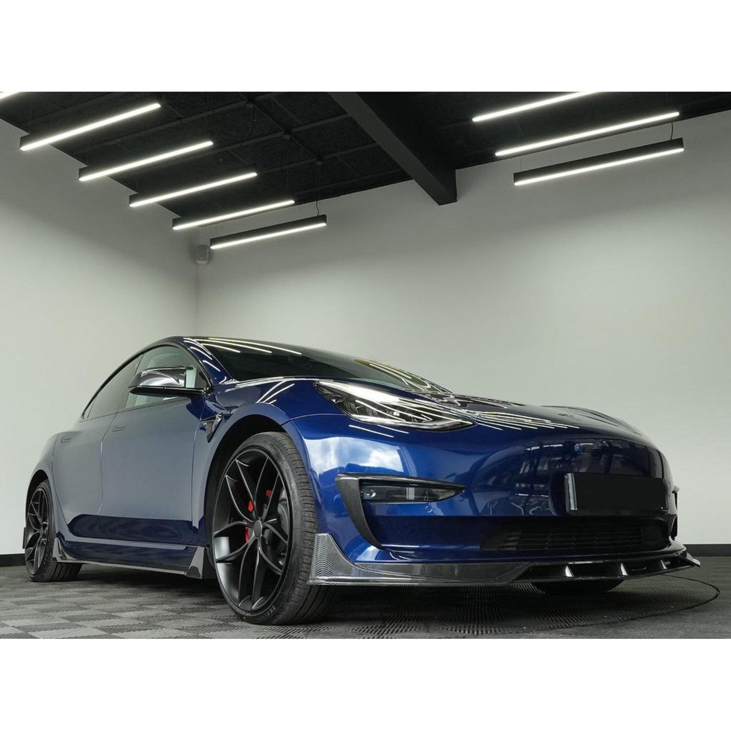 Tesla Model 3 2018 - 2023 Fast Aero Body Kit In Carbon Look - TMC Motorsport