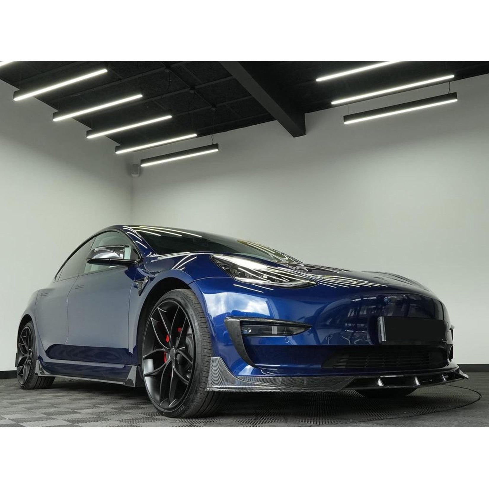 Tesla Model 3 2018 - 2023 Fast Aero Body Kit In Carbon Look - TMC Motorsport