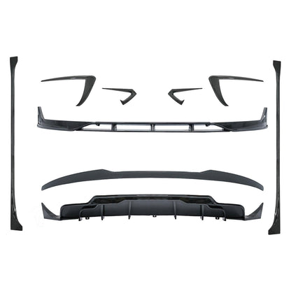 Tesla Model 3 2018 - 2023 Fast Aero Body Kit In Carbon Look - TMC Motorsport